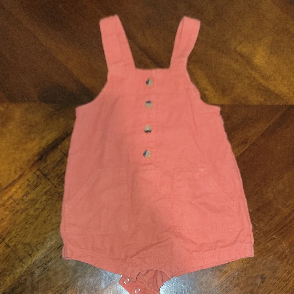 Old Navy Orange Jumpsuit Romper